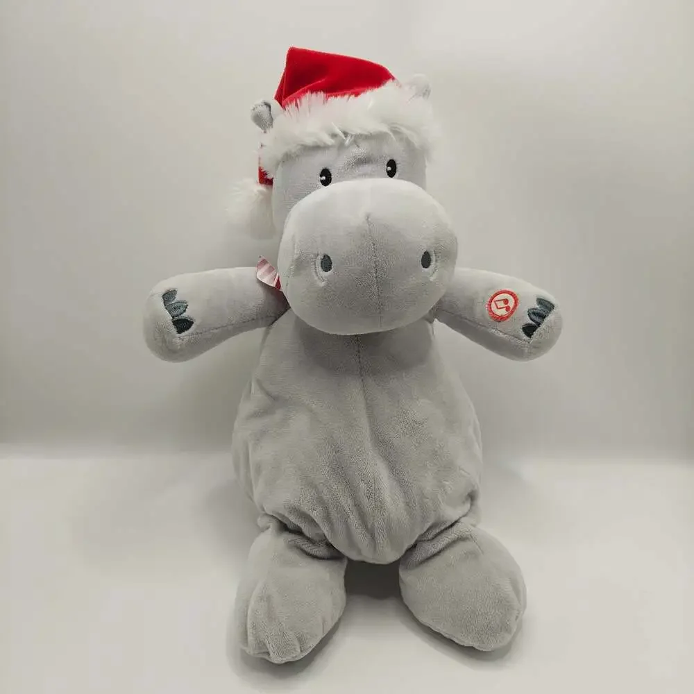 Hallmark Singing Hippo Plush I Want a Hippopotamus for Christmas